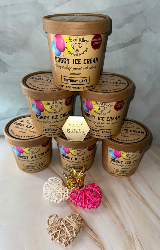 Doggy Ice Cream - Birthday Cake