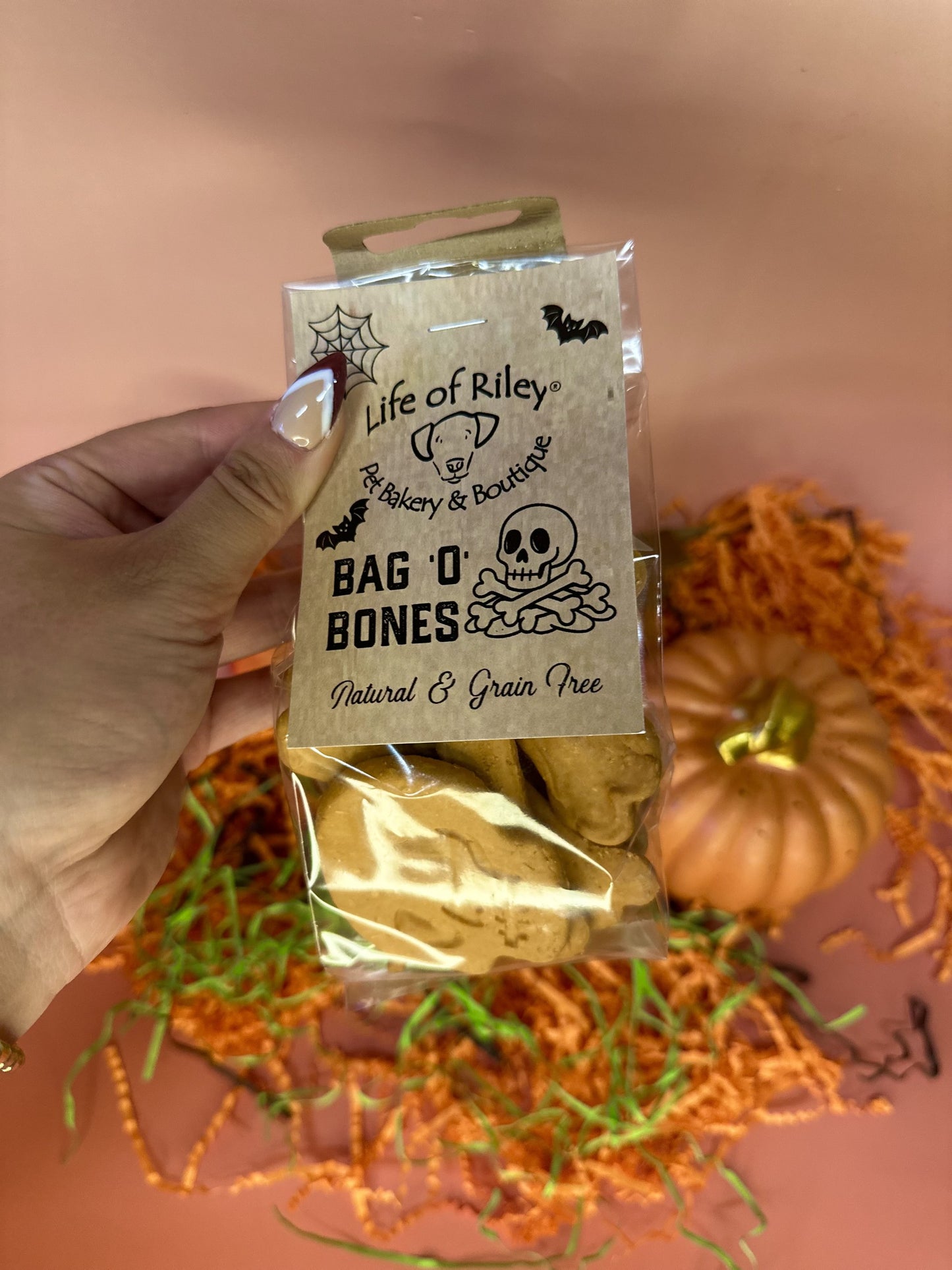 Bag O Bones Halloween Biscuits
