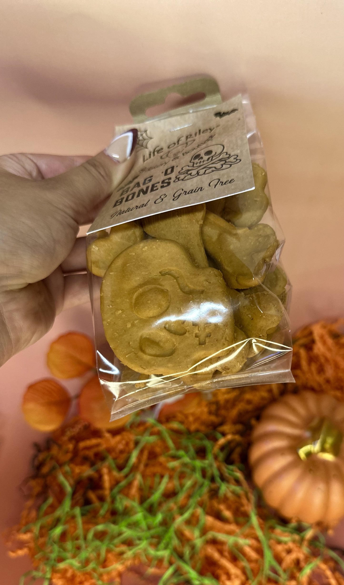 Bag O Bones Halloween Biscuits