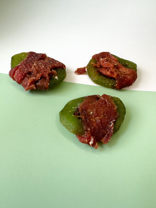 Kiwi wrapped in Duck Breast