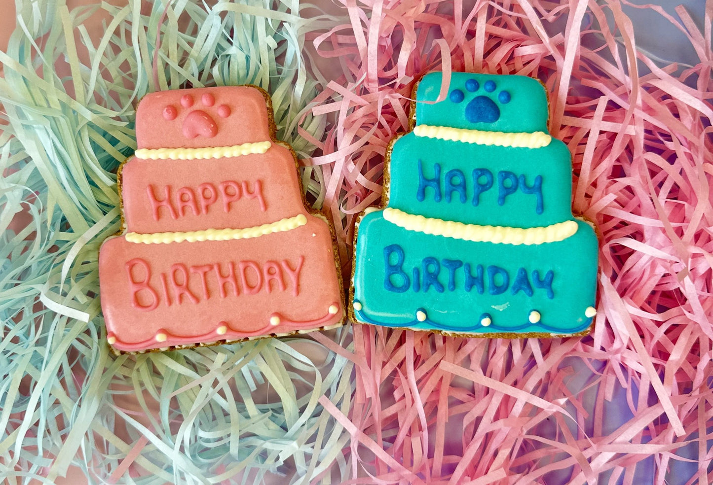 'Happy Birthday' Biscuits