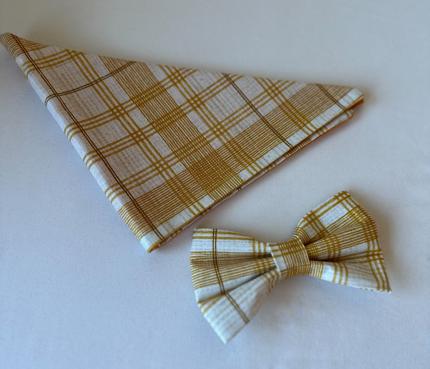 Check Bandana & Bow Bundle