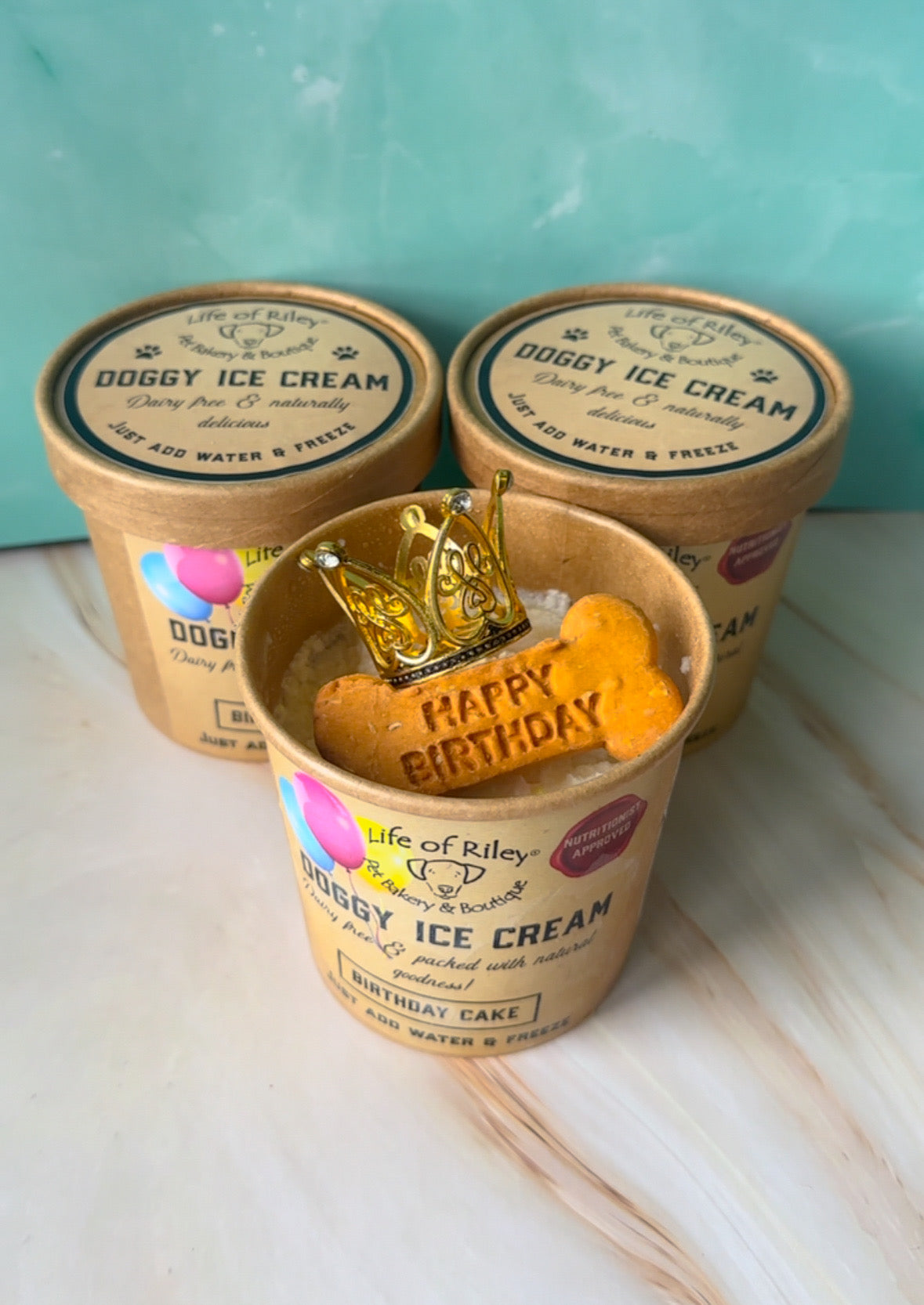 Doggy Ice Cream - Birthday Cake