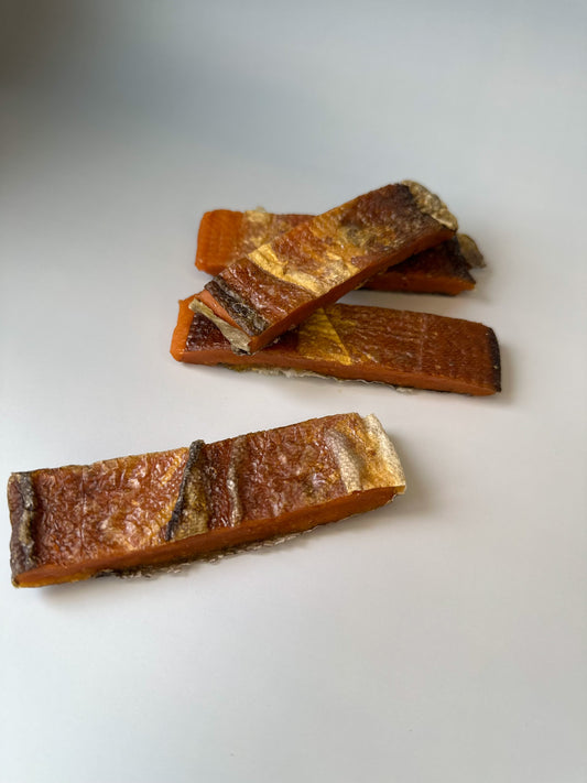 Meaty Chicken Strip wrapped in Fish Skin 100g