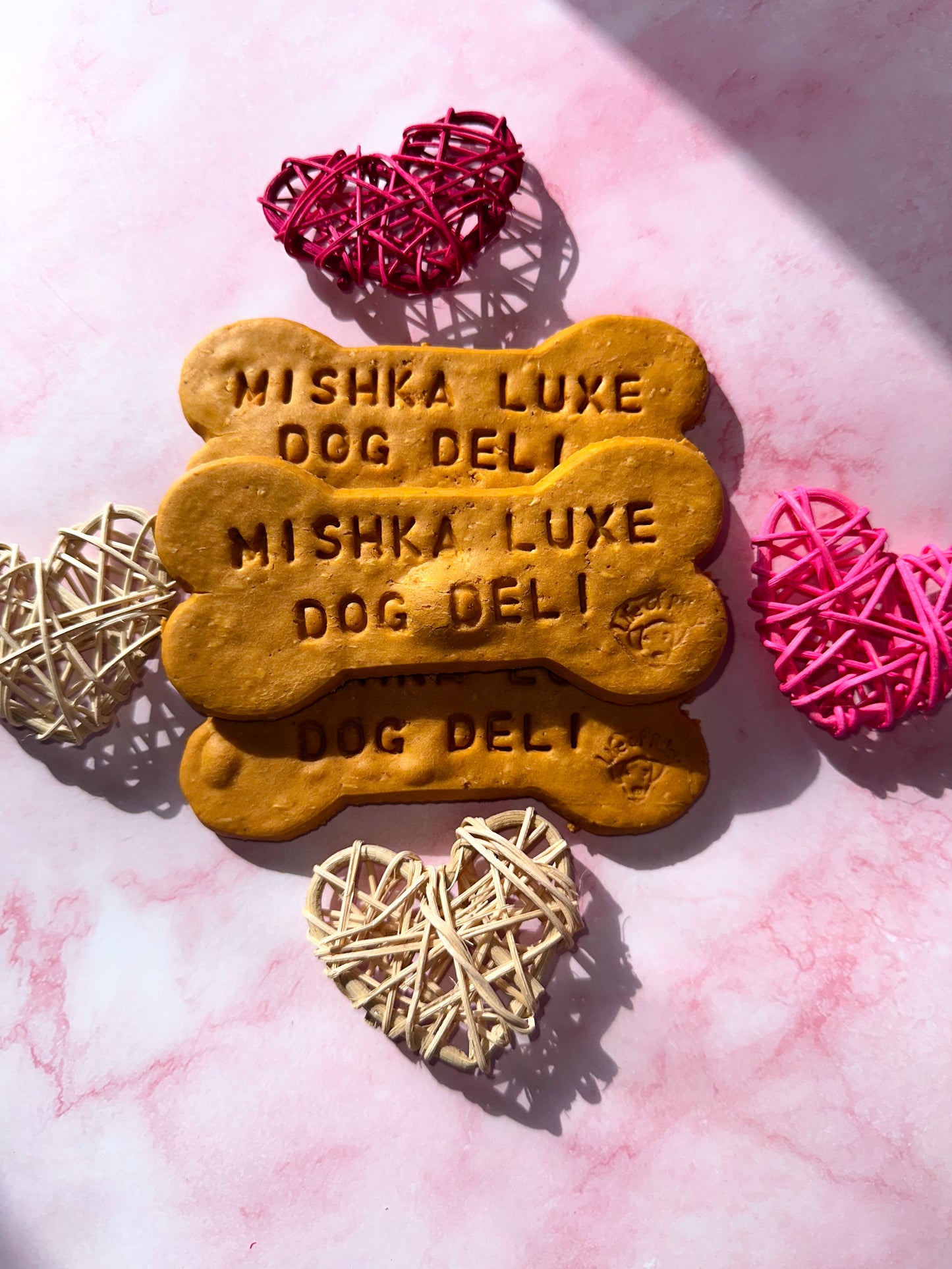 Peanut Butter Bones - Mishka Luxe Dog Deli