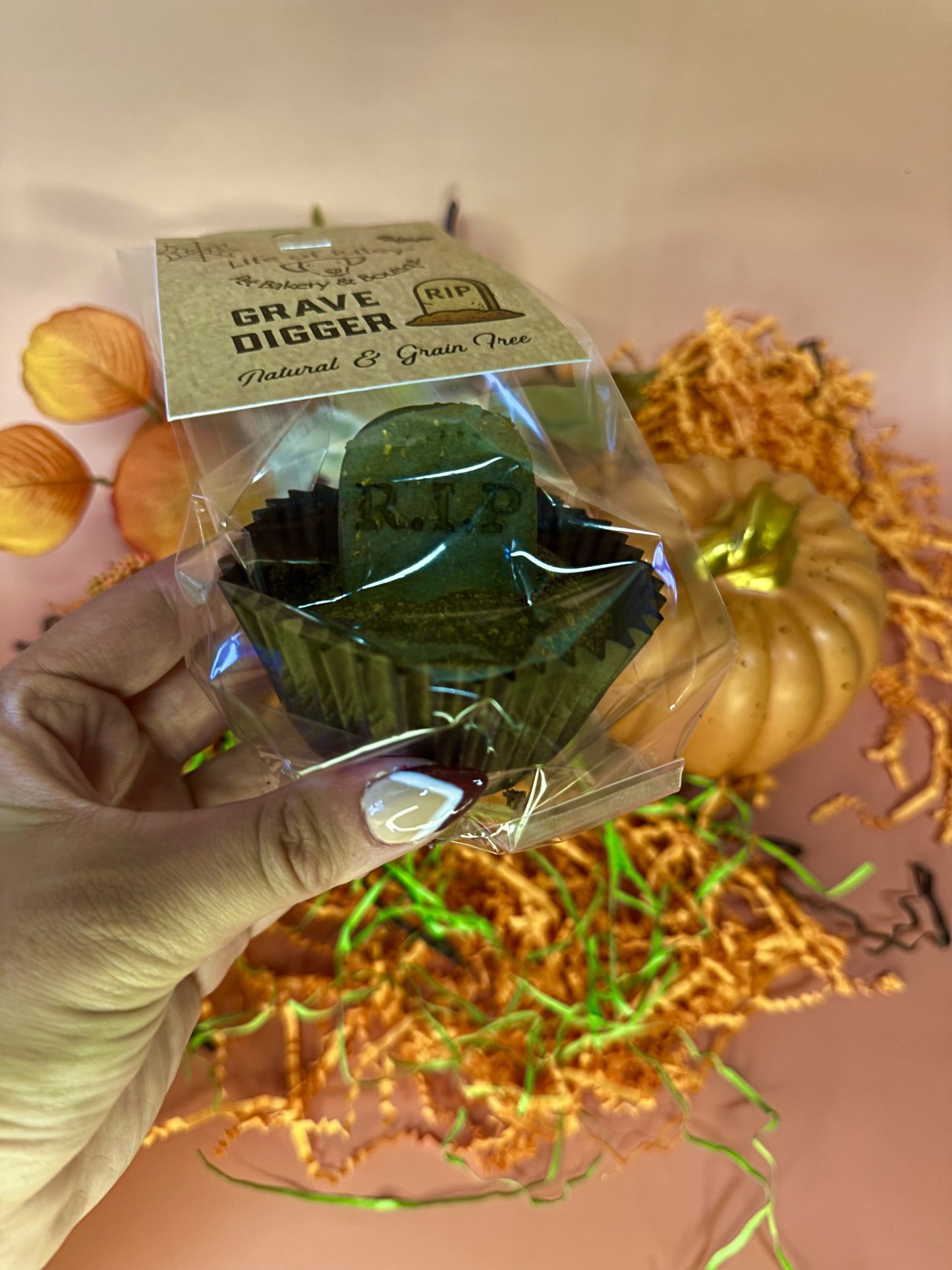 Grave Digger Pupcake Halloween