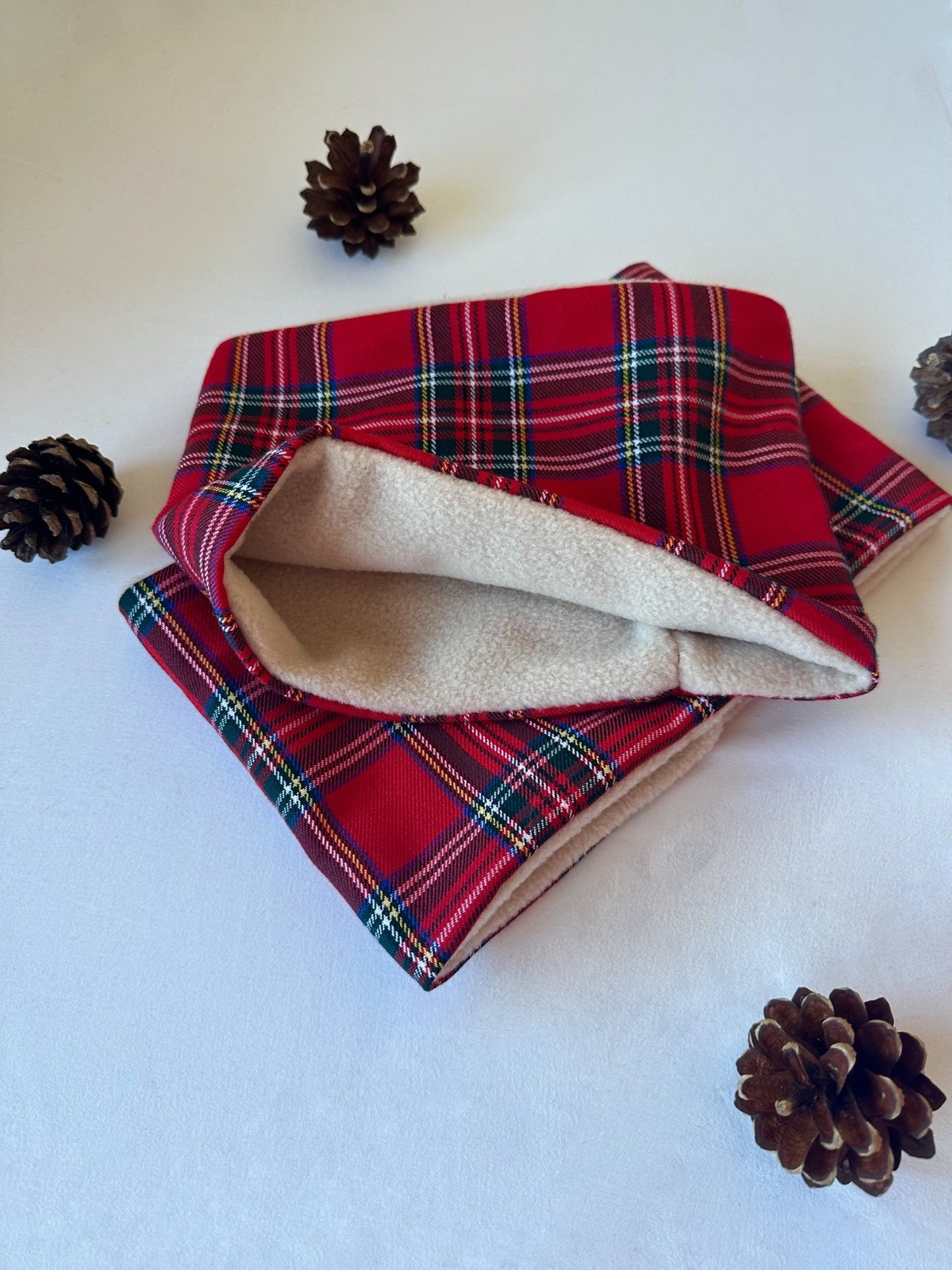 Tartan Polar Fleece Snood