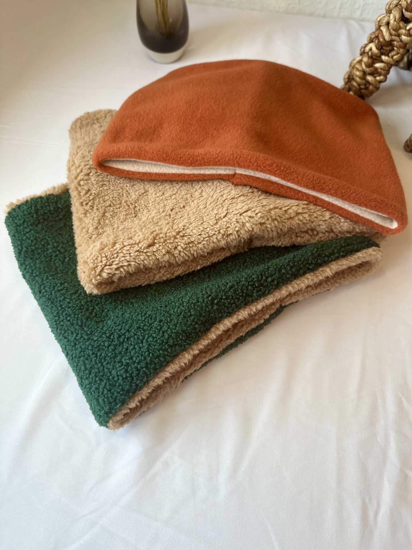 Forest Green Teddy Bear Snood