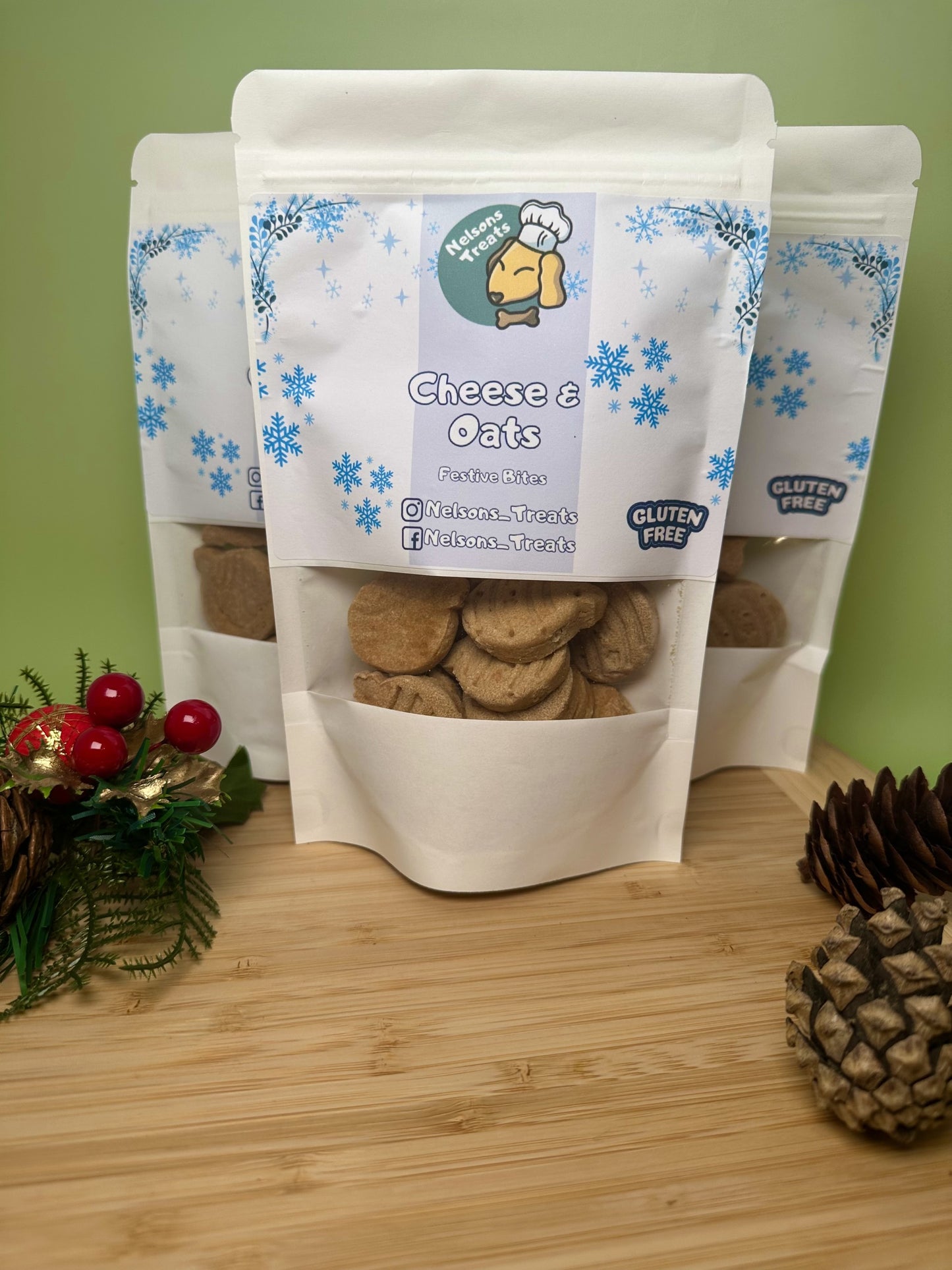 Cheese & Oats Festive Bites